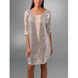 Haute Hippie illusion Fringe Dress